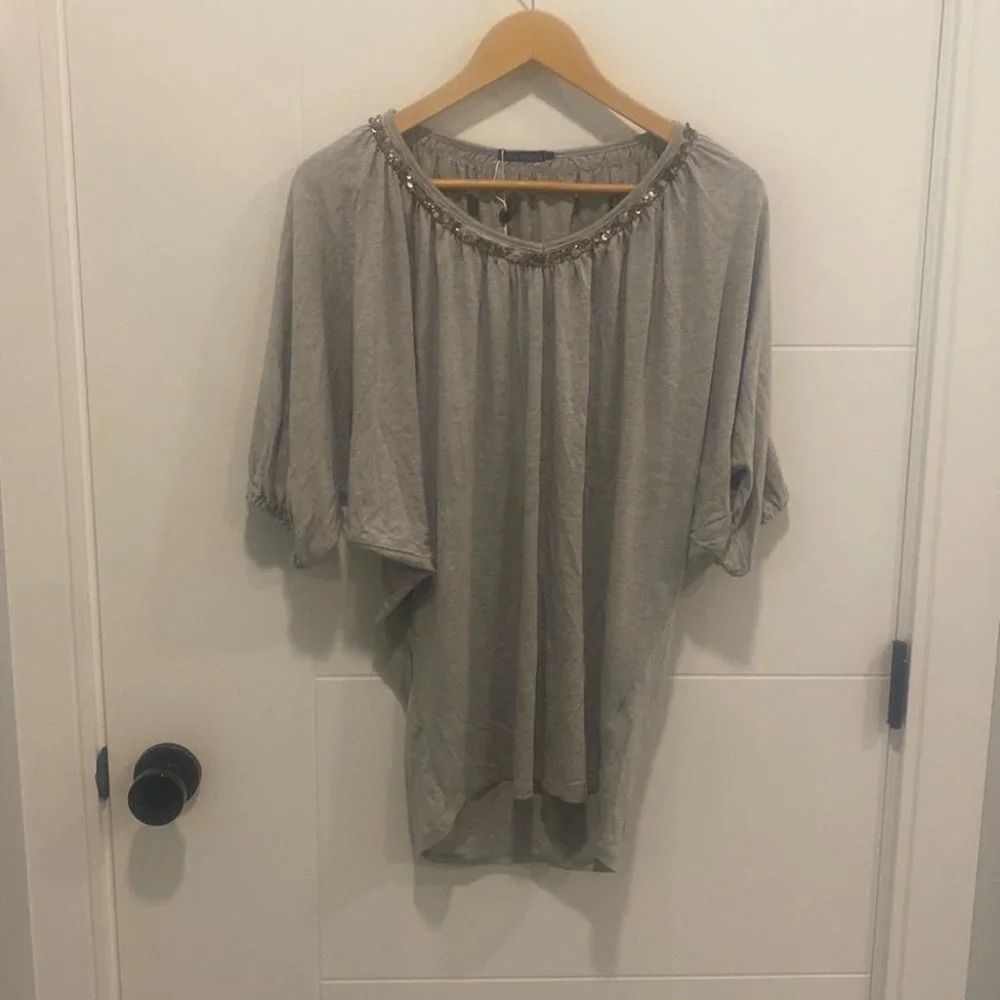 Ella Moss NWT short sleeve shirt size Large